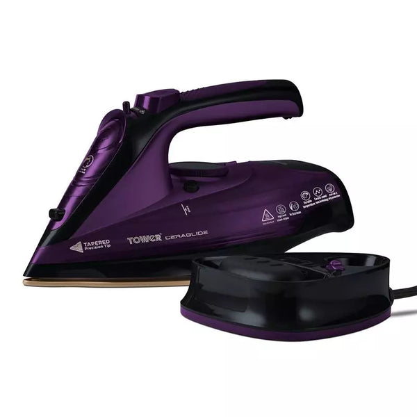 Tower Ceraglide Cord Cordless Iron