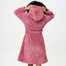 Fleece Robe - Dusty Rose