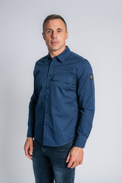 Flounder Overshirt - Admiral