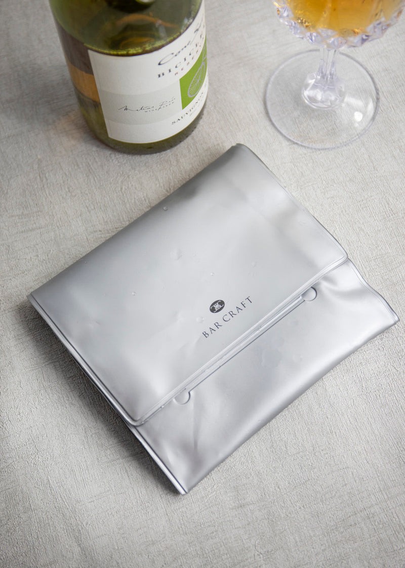 BarCraft Wrap Around Silver Wine Cooler