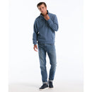 Fleece 1/4 Zip Jumper - Copen Blue