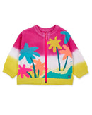 Tuc Tuc Laguna Beach Plush Jacket - Fuchsia