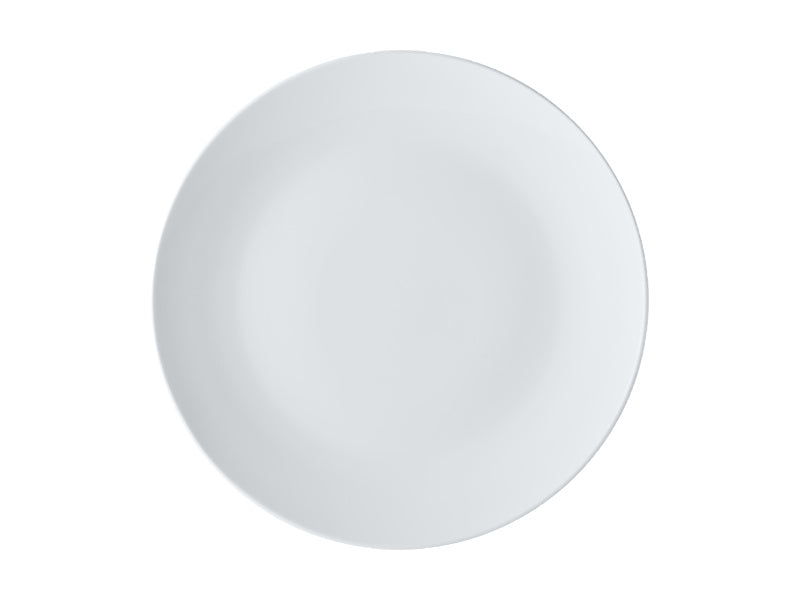 White Basics Coupe Dinner Plate