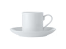 White Basics Straight Demi Cup & Saucer 100ml
