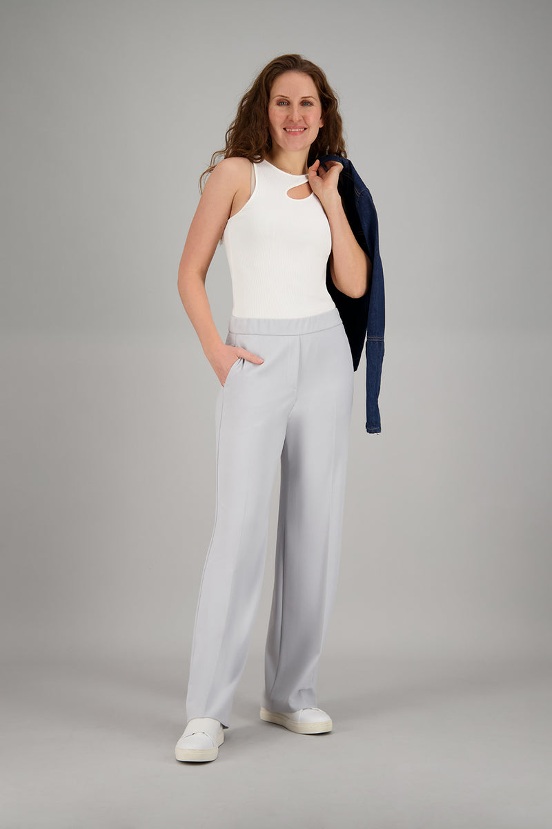 Franca 800 Feminine Fit Trouser - Light Grey