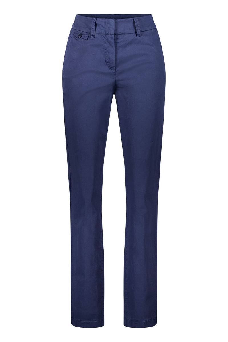 Denise 15 Straight Trouser - Dark Blue