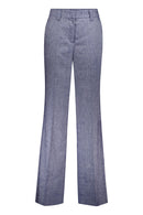 Franca 9 Feminine Fit Trouser - Blue