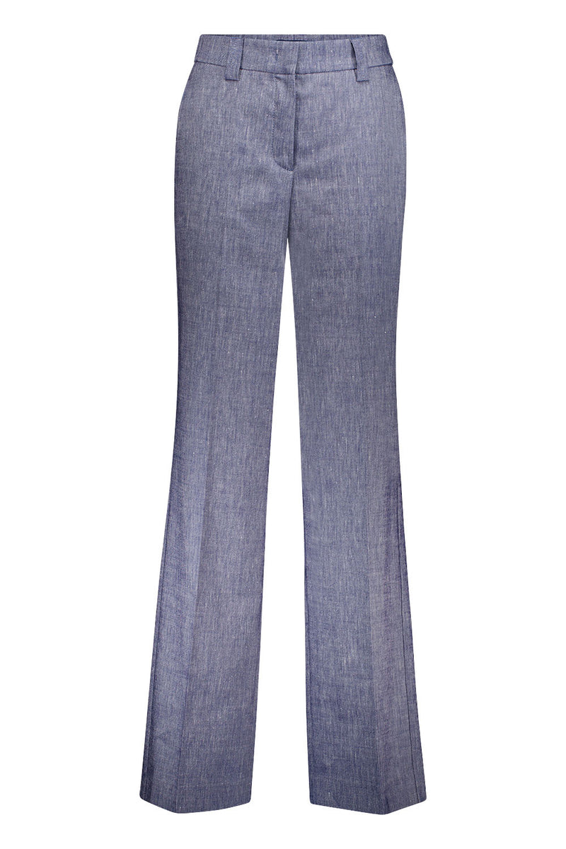 Franca 9 Feminine Fit Trouser - Blue