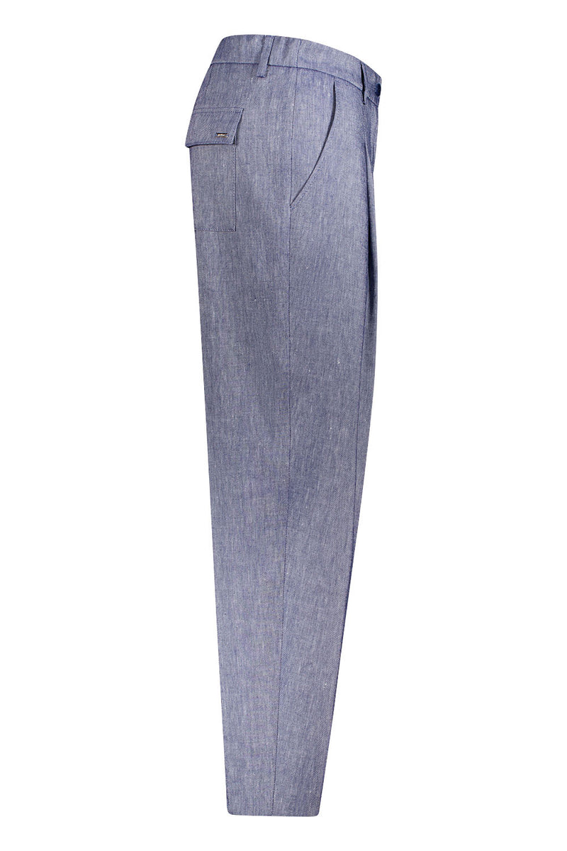 Ilma5 Modern Fit Trouser - Blue