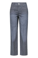 Feliza 1 Feminine Fit Trouser - Dark Rinse Used