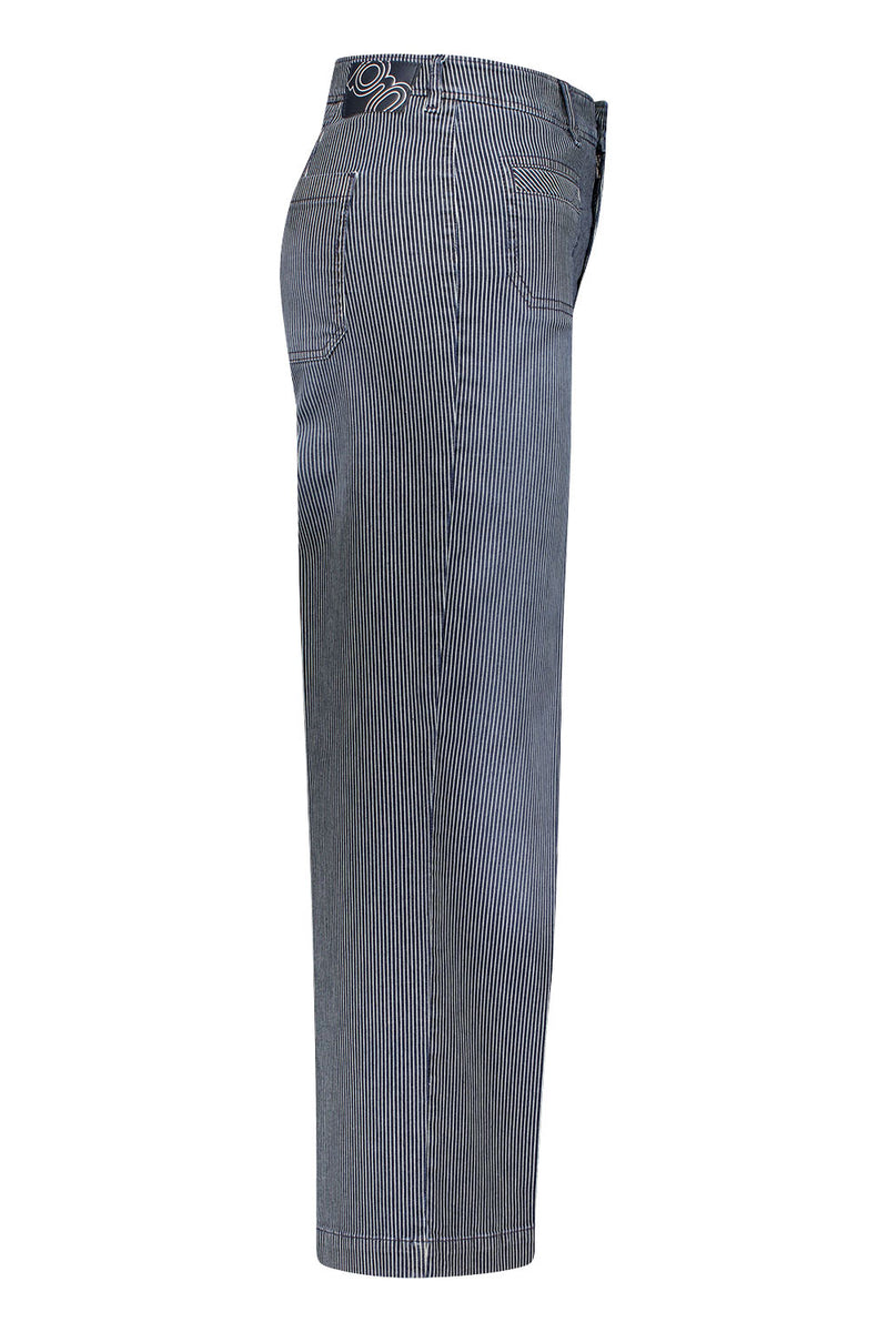 Feliza 1 Feminine Fit Trouser - Dark Rinse Used