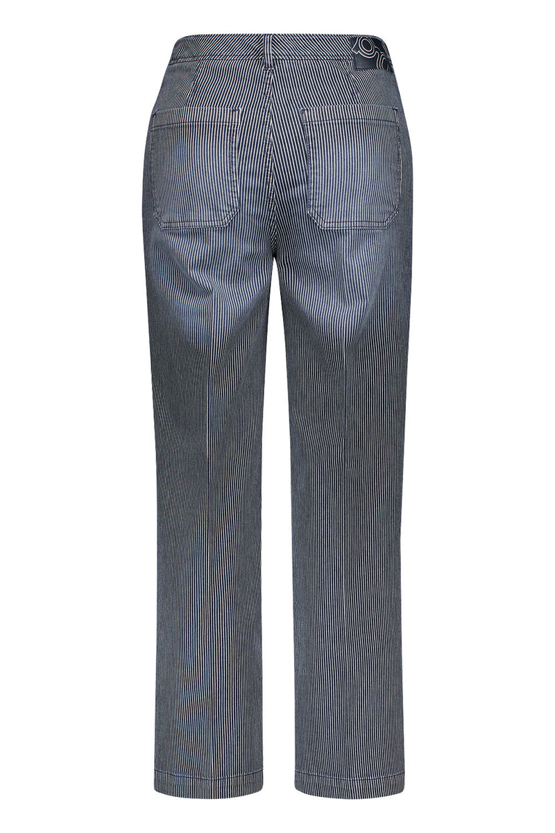 Feliza 1 Feminine Fit Trouser - Dark Rinse Used