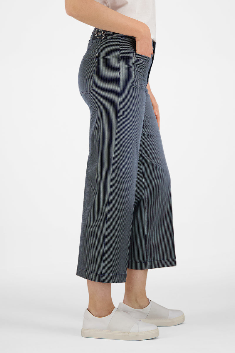 Feliza 1 Feminine Fit Trouser - Dark Rinse Used