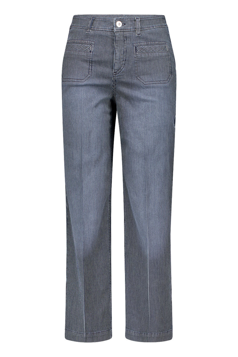 Feliza 1 Feminine Fit Trouser - Dark Rinse Used