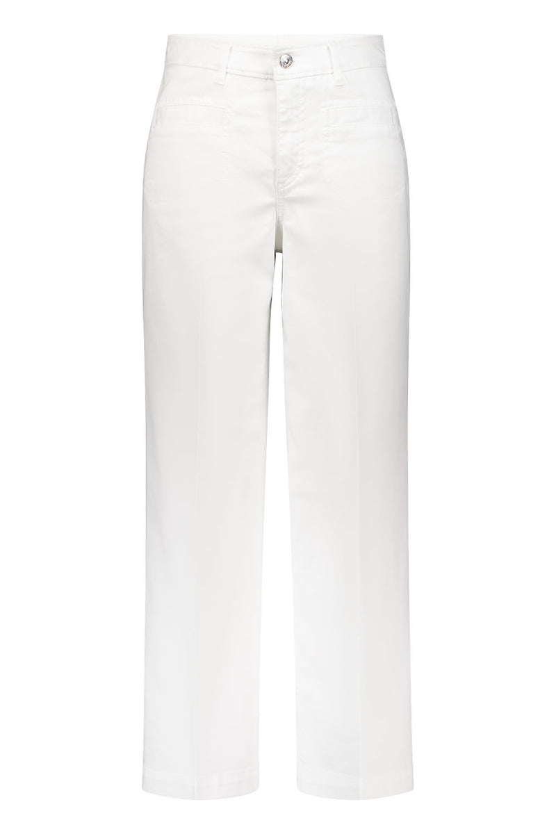 Feliza 1 Feminine Fit Trouser - White Denim