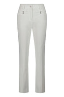 Dina Straight Trouser - White