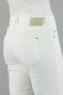 Zuri 121 Slim Fit Trouser - White Denim