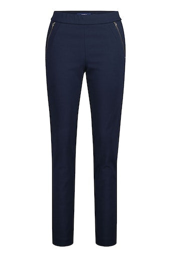 Zene Slim Trouser - Dark Navy