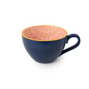 Red and Blue Arc Stoneware Mug - 330ml