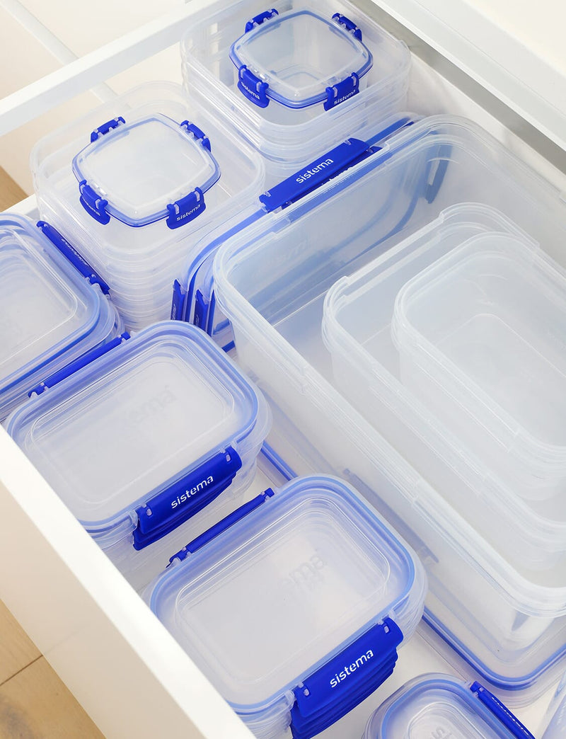 400ml Rectangular Storage Box - 3 Pack