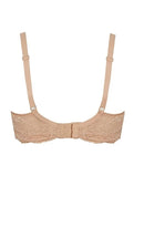 Georgia Lace T-Shirt Bra - Beige