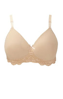 Georgia Lace T-Shirt Bra - Beige