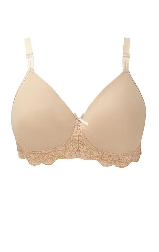 Georgia Lace T-Shirt Bra - Beige