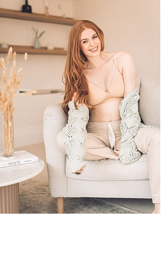 Georgia Lace T-Shirt Bra - Beige