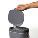 Easy-Clean 6.62l Compost Bin - Charcoal