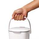 Easy-Clean 2.83L Compost Bin - White