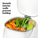 Easy-Clean 2.83L Compost Bin - White