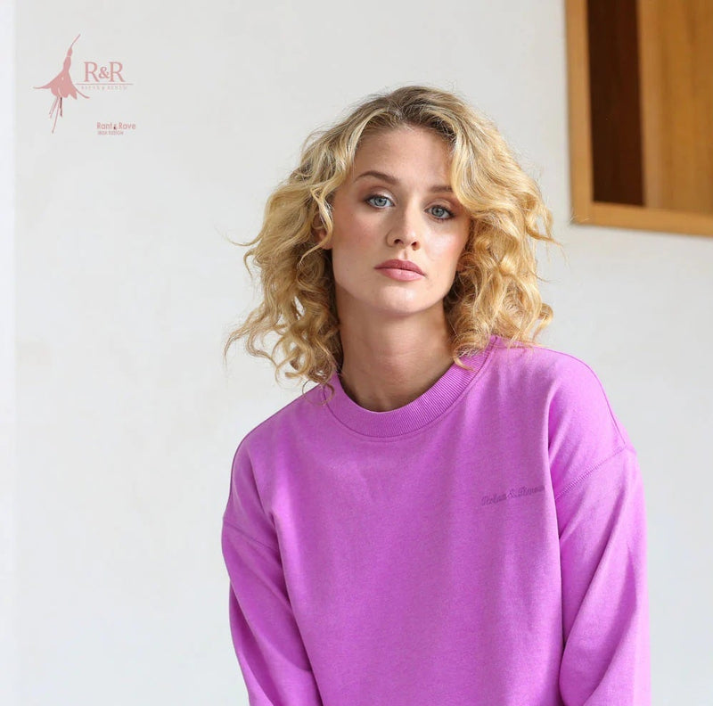 Gigi Sweatshirt - Purple