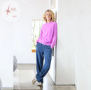 Gigi Sweatshirt - Purple