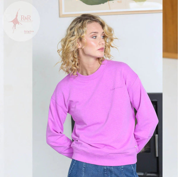 Gigi Sweatshirt - Purple