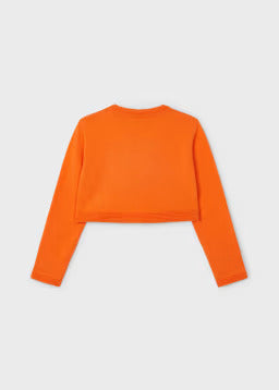 Knit Cardigan - Orange