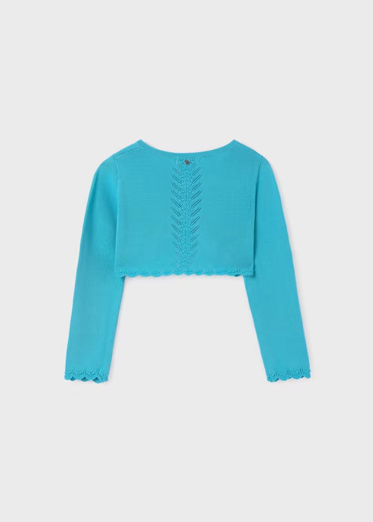 Knit Bolero - Turquoise