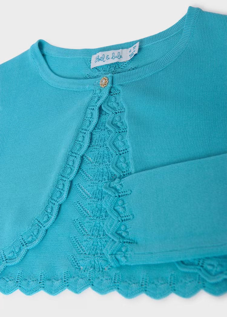 Knit Bolero - Turquoise