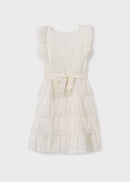Tulle Dress - Natural