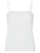 Lace Cami Top - White