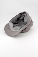 Suede Bakerboy Hat - Grey