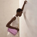 Leather Lane Flapover Shoulder - Sugar Pink