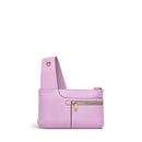 Pockets Icon Ziptop Crossbody - Sugar Pink