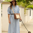 Dukes Place Canvas Crossbody - Tortoise