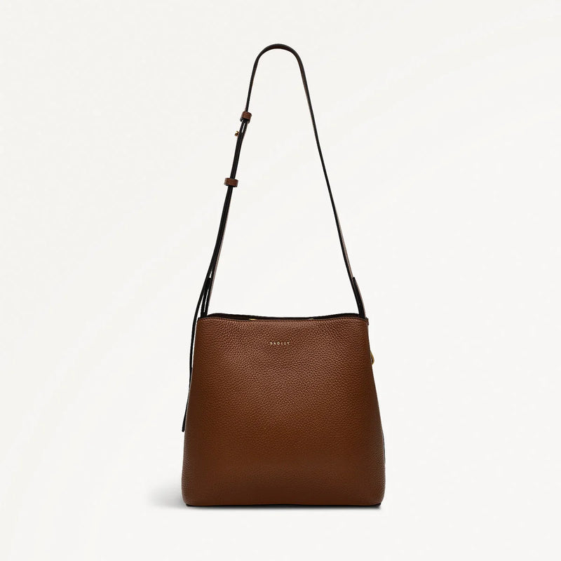 Medium Compartment Crossbody - Saddle