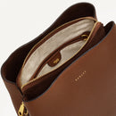 Medium Compartment Crossbody - Saddle