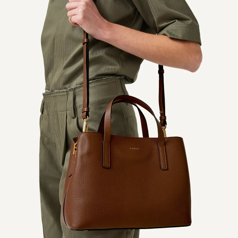 Medium Ziptop Grab - Saddle