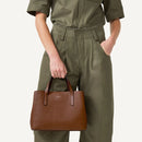 Medium Ziptop Grab - Saddle