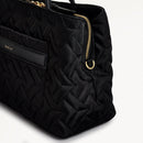 Holland Park Medium Ziptop Grab - Black