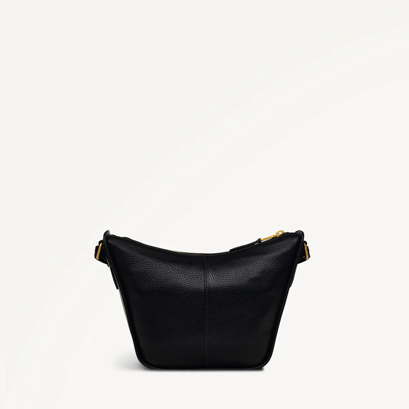 Small Ziptop Crossbody - Black
