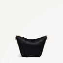 Small Ziptop Crossbody - Black